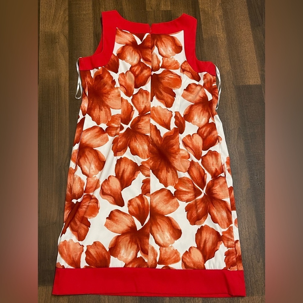 Dressbarn Red Sleeveless Dress - Picture 3 of 7